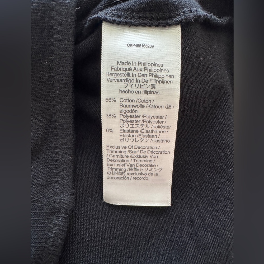 Madewell | Crewneck Short-Sleeve Thong Bodysuit Black - Picture 6 of 8